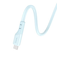 Кабель Hoco Micro USB Crystal color silicone charging data cable X97 |1m, 2.4A|