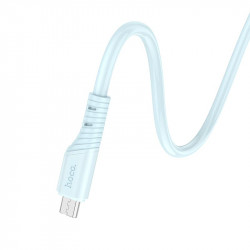 Кабель Hoco Micro USB Crystal color silicone charging data cable X97 |1m, 2.4A|