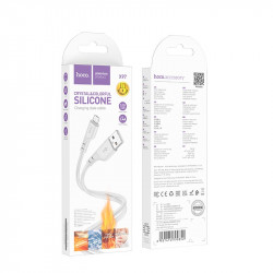 Кабель Hoco Micro USB Crystal color silicone charging data cable X97 |1m, 2.4A|
