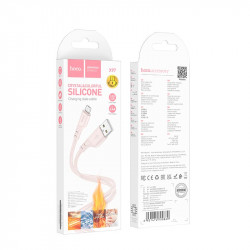 Кабель Hoco Micro USB Crystal color silicone charging data cable X97 |1m, 2.4A|