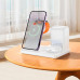 Зарядка Qi HOCO Crown 3-in-1 night light wireless fast charger with clock cq9 |15W|