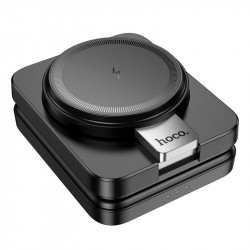 Зарядка Qi HOCO Ingenious 3-in-1 folding magnetic wireless charger CQ11 |15W|