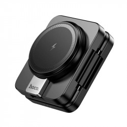 Зарядка Qi HOCO Ingenious 3-in-1 folding magnetic wireless charger CQ11 |15W|