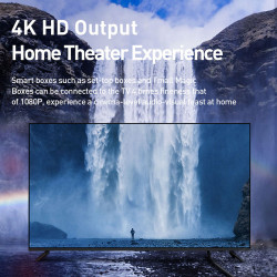 Кабель Baseus HDMI Enjoyment Series 4khd Male To 4khd Male |2m, 4K| (CAKSX-C0G)