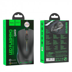 Миша HOCO Enjoy gaming luminous wired mouse GM19