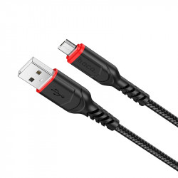 Кабель Hoco Micro USB Victory charging data cable X59 |1m, 2.4A|