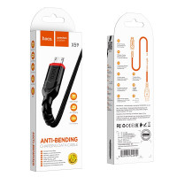 Кабель Hoco Micro USB Victory charging data cable X59 |1m, 2.4A|
