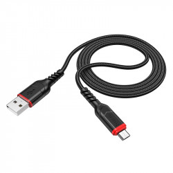 Кабель Hoco Micro USB Victory charging data cable X59 |1m, 2.4A|