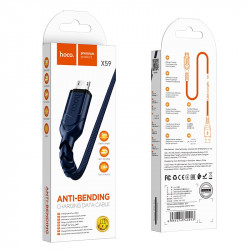 Кабель Hoco Micro USB Victory charging data cable X59 |1m, 2.4A|
