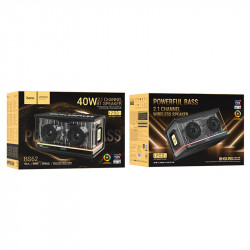 Акустика Hoco Flash cold energy 2.1 desktop BT speaker BS62 |BT5.4, 40W, TWS/USB/TF, 8h|