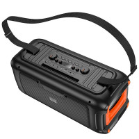 Акустика-караоке HOCO Kayman dual-mic outdoor BT speaker HA9 |BT5.4, 40W, TWS/USB/TF, 8h|