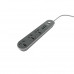 Подовжувач мережевий Ldnio SC3301 |2500W, 1.6m EU plug, 3USB, 3 Sockets 3.1A|