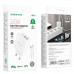 Адаптер мережевий BOROFONE Type-C to Lightning Cable Reacher dual Port charger set BN9 |2Type-C, 35W/3A, PD/QC|