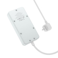 Подовжувач мережевий HOCO Storm 3-position socket AC8A |3USB/1Type-C, PD/QC, 3A/30W|