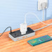 Подовжувач мережевий HOCO Storm 3-position socket AC8A |3USB/1Type-C, PD/QC, 3A/30W|