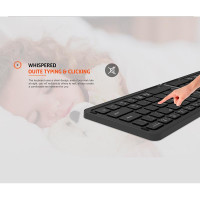 Клавіатура Meetion Foldable Keyboard MT-BTK001 |BT, 150 day standbuy, Type-C Charging|