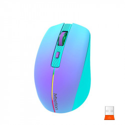 Миша MEETION 2.4 G+Bluetooth Dual Mode gaming mouse BTM002 |1000-1200-1600dpi, 6keys, Type-C Charging, RGB|