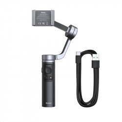 Ручний стабілізатор BASEUS Control Smartphone Handheld Folding Gimbal Stabilizer (SUYT-D0G)