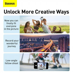 Ручний стабілізатор BASEUS Control Smartphone Handheld Folding Gimbal Stabilizer (SUYT-D0G)