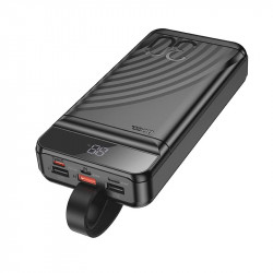 УМБ HOCO Element power bank with digital display J123B 30000mAh |2USB/Type-C/Lightning, QC/PD, 22.5W/3A|
