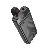 УМБ HOCO Element power bank with digital display J123B 30000mAh |2USB/Type-C/Lightning, QC/PD, 22.5W/3A|