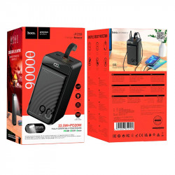 УМБ HOCO Element power bank with digital display J123D 90000mAh |3USB/Type-C/Lightning, QC/PD, 22.5W/3A|