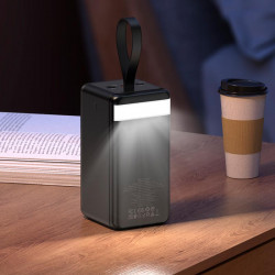 УМБ HOCO Element power bank with digital display J123D 90000mAh |3USB/Type-C/Lightning, QC/PD, 22.5W/3A|