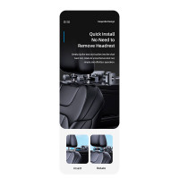 Тримач USAMS Car Rear Seat Phone-Tablet Bracket US-ZJ068