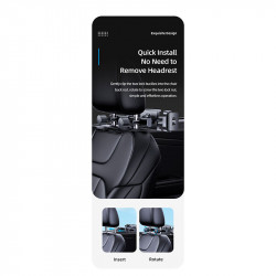 Тримач USAMS Car Rear Seat Phone-Tablet Bracket US-ZJ068