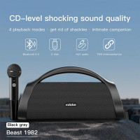 Акустика-караоке Xdobo Beast 1982 IPX7 |BT5.3, TWS, EQ, AUX/TF/USB, 120W, 10h|