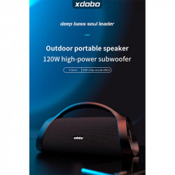 Акустика-караоке Xdobo Beast 1982 IPX7 |BT5.3, TWS, EQ, AUX/TF/USB, 120W, 10h|