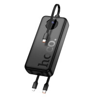 УМБ HOCO Sabio fully compatible power bank with 3 cables J132A 20000mAh |1USB/1Type-C, 22.5W/3A, PD/QC|