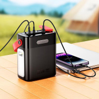 УМБ HOCO Title fully compatible power bank J143 80000mAh |3USB/2Type-C, 22.5W/3A, PD/QC|