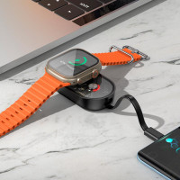 УМБ HOCO Whale power bank with wireless charger for iWatch J145 1200mAh