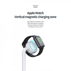 Зарядка Qi 2in1 wireless charger JYD-WC109 |15W Max, Phone/Apple-Android Watch Compatible| (Not included Watch charger)