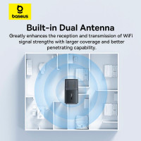 Baseus FastJoy Series WiFi Adapter 300Mbps (B01317600111-03)