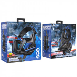 Навушники BOROFONE Gaming LED Racing headphones Hi-Res BO101