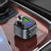 Адаптер автомобільний HOCO Fighter BT FM transmitter E67 |BT5.0, 2USB, U Disk, 3A, QC|