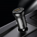 Адаптер автомобільний HOCO Smooth road car charger NZ5 |1USB/1Type-C, 30W/3A, PD/QC|