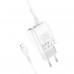 Адаптер мережевий Hoco Lightning cable Easy charge digital display charger set C93A |3USB, 3.4A|