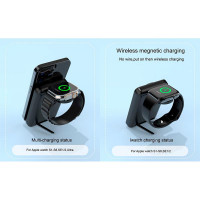УМБ 2in1 Foldable Magnetic Wireless Charger with 10000mAh power bank D21 |Phone, Apple Watch|