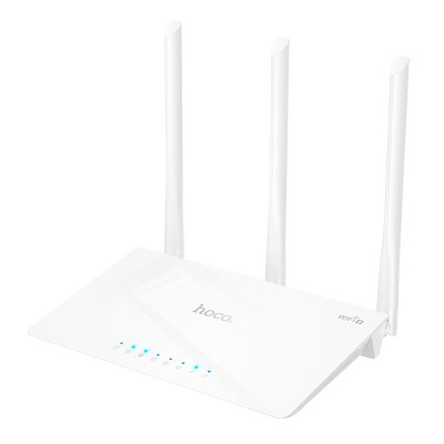 Роутер Hoco WiFi4 wireless router HI30 |2.4GHz, 300Mbps|