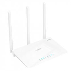 Роутер Hoco WiFi4 wireless router HI30 |2.4GHz, 300Mbps|