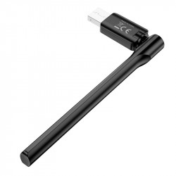 WiFi Adapter HOCO WiFi4 USB external antenna wireless network card HI32 |2.4GHz, 150Mbps, USB2.0|