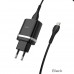 Адаптер мережевий Hoco Micro USB Cable Smart FCP / AFC C12Q |1USB, 3A, 18W, QC3.0|