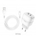 Адаптер мережевий Hoco Type-C cable Highway C77A |2USB, 2.4A|