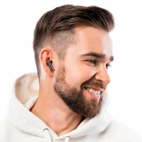 Навушники HOCO Norman true wireless ANC BT headset Ew60 Plus |BT5.3, 30/300mAh, 4h|
