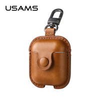 Чохол USAMS Шкіряний For Airpods US-BH475