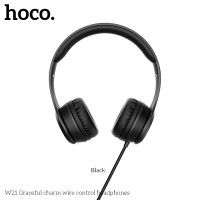 Навушники HOCO with mic Graceful Charm W21