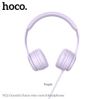 Навушники HOCO with mic Graceful Charm W21